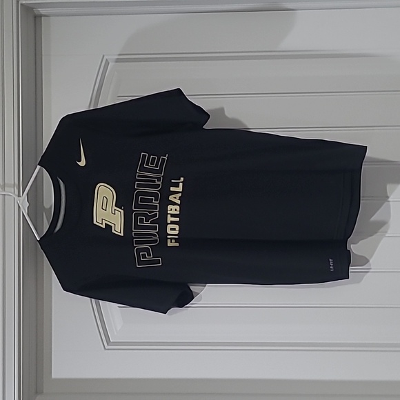 Nike Black Purdue Football Tee - Picture 1 of 4
